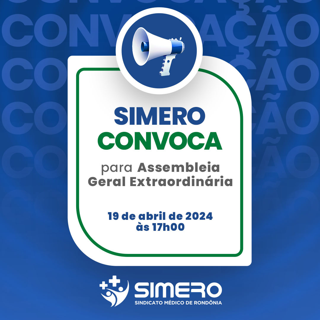 Simero divulga edital de convocação para Assembleia Geral Extraordinária na sexta (19)