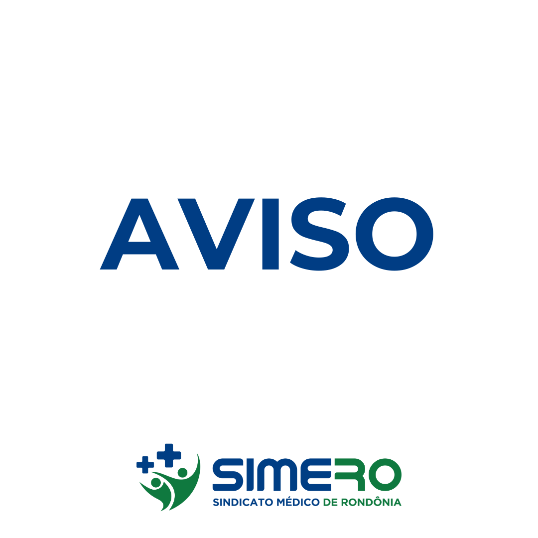 Aviso importante para os médicos em relação a precatório