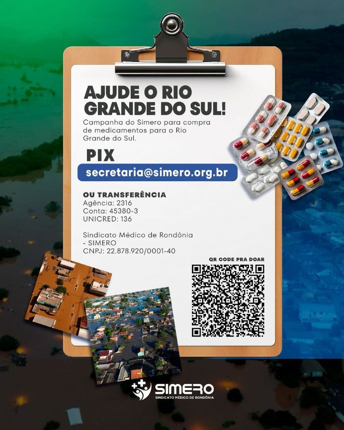 Ajude o Rio Grande do Sul
